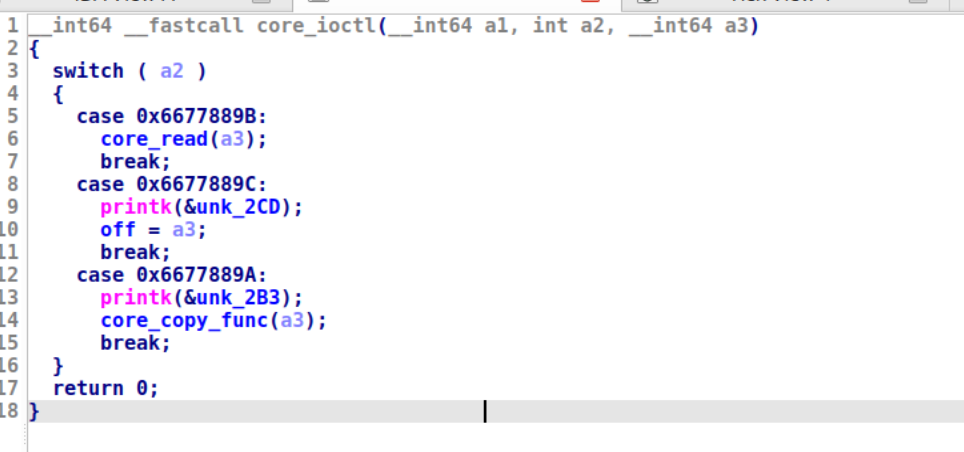 ioctl